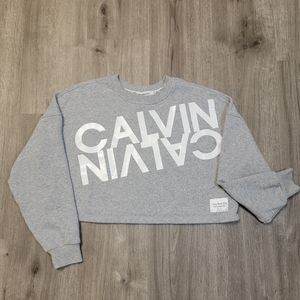 Calvin Klein Crop Sweatshirt, XS!!